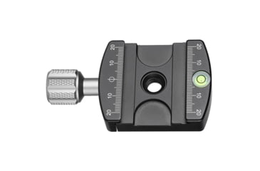 Image of Leofoto LHC-50 50mm Screw-Knob Clamp w/QP-70N 70mm Plate Arca, Black, LHC-50