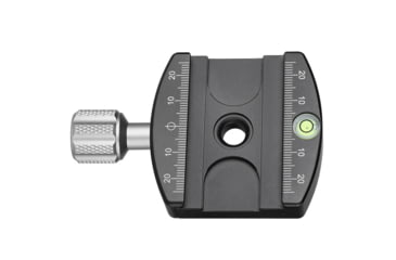 Image of Leofoto LHC-60 60mm Arca Screw-Knob Clamp w/QP-70N 70mm Plate, Black, LHC-60