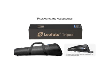 Image of Leofoto LM-364C X Version Tripod w/ 75mm Bowl/Platform, Black, LM-364CX