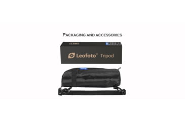 Image of Leofoto LS-223CEX X Verison Table/Ground Mini Tripod w/ Integrated Leveling Base, Ballhead Set, Black, LS-223CEXX+LH-25