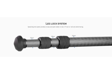 Image of Leofoto LS-323C/LH-40LR X Version Ranger Series Tripod w/ Ballhead Set, Black, LS-323CX+LH-40LR