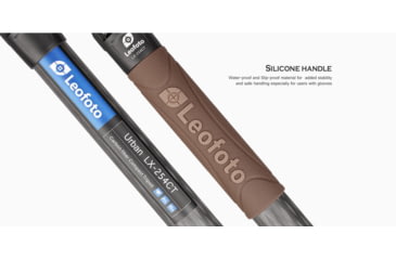 Image of Leofoto LX-254CT/XB-32 Reversible Travel Tripod w/ Ball Head Set, Black, LX-254CT+XB-32