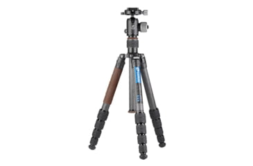Image of Leofoto LX-255CT/XB-32 Reversible Travel Tripod w/ Ball Head Set, Black, LX-255CT+XB-32