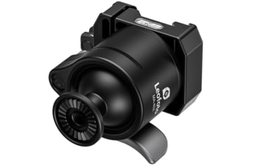 Image of Leofoto MA-40X Outdoors Lever-Release Rapid Lock Ball Head w/ Hybrid Clamp, Arca/Picatinny, Black, MA-40X