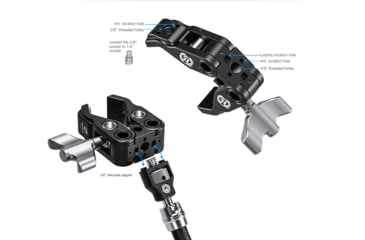 Image of Leofoto MC-60 Multipurpose Clamp, Black, MC-60