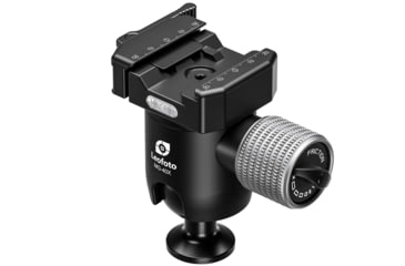 Image of Leofoto MG-40X Outdoors Lever-Release Rapid Lock Ball Head w/ Hybrid Clamp, Arca/Picatinny, Black, MG-40X