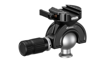 Image of Leofoto MH-50X Full Dynamic Ball Head /w Handlebar Control for SA-X Series Tripods, Arca/Picatinny, Black, MH-50X