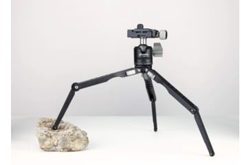 Image of Leofoto MT-03/LH-25 Mini Tripod w/ Mini Ball Head Kit and Bag, Black, MT-03+LH-25
