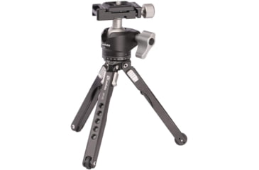Image of Leofoto MT-03/LH-25 Mini Tripod w/ Mini Ball Head Kit and Bag, Black, MT-03+LH-25