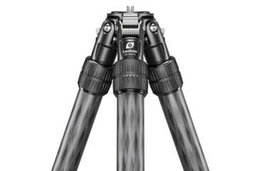 Image of Leofoto SO-282CX Inverted Outdoors Series Carbon Fiber Tripod w/ FIXED Apex/Platform, Black, SO-282CX