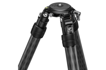Image of Leofoto SO-322CX Inverted Outdoors Series Carbon Fiber Tripod w/ 75mm Bowl/Platform, Black, SO-322CX