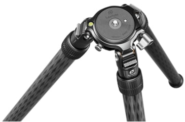 Image of Leofoto SO-362CX Short Inverted Outdoors Series Carbon Fiber Tripod w/ 75mm Bowl/Platform, Black, SO-362CMX