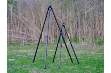 Image of Leofoto SO-362CX Short Inverted Outdoors Series Carbon Fiber Tripod w/ 75mm Bowl/Platform, Black, SO-362CMX