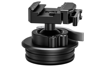 Image of Leofoto STB-75 Rapid Lever-Lock Outdoors Ball Head w/ Integrated 75mm Bowl Adapter, Black, STB-75X