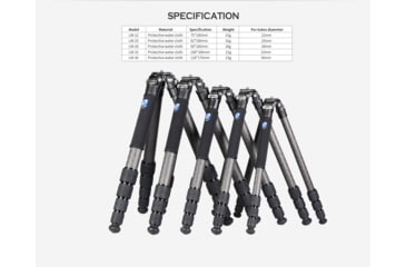 Image of Leofoto Tripod Leg Wrap LW-32 - 1 Piece, Black, LW-32