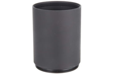 Image of Leupold Pro Gear Alumina 50mm 2.50in Long Screw On Shade Mount, Aluminum, Matte Lens, Black, 182904