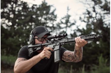 Image of Leupold Mark AR MOD 1 1.5-4x20mm P5 Dial Rifle Scope, Matte Black, Duplex Reticle 115388