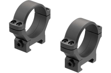 Image of Leupold BackCountry Cross 35mm Slot Med Rings Mounts, Black, 183395