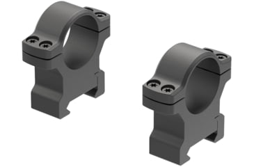 Image of Leupold BackCountry Cross-Slot Rings, 1in High Rings, Matte