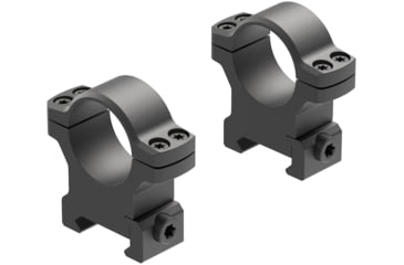 Image of Leupold BackCountry Cross-Slot Rings, 1in High Rings, Matte