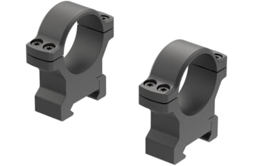 Image of Leupold BackCountry Cross-Slot Rings, 30mm High Rings, Matte