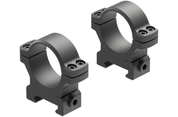 Image of Leupold BackCountry Cross-Slot Rings, 30mm Med Rings, Matte