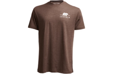 Image of Leupold Bear Badge Graphic T-Shirt, Large, Espresso, 186479