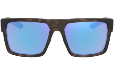 Image of Leupold Becnara Sunglasses, Matte Tortoise Frame, Square Blue Mirror Lens, Polarized, Regular-Wide, 179632