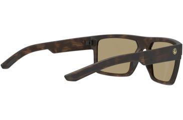 Image of Leupold Becnara Sunglasses, Matte Tortoise Frame, Square Blue Mirror Lens, Polarized, Regular-Wide, 179632