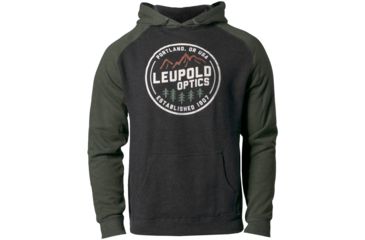 Image of Leupold Established 1907 Hoodie - Mens, Charcoal, L, 177642