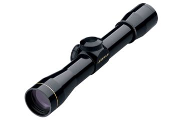 Image of Leupold FX-I 4x28mm Rimfire Rifle Scope, Finish &amp; Reticle Matte Black Finish, Fine Duplex Reticle