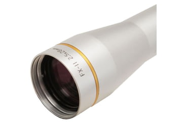 Image of Leupold FX-II 2.5x28mm Scout Rifle Scope - Silver Finish, Duplex Reticle