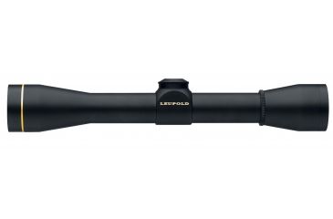 Image of Leupold FX-II 4x33mm Rifle Scope, Finish &amp; Reticle Matte Black Finish, Wide Duplex Reticle
