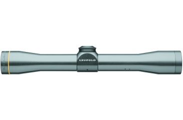 Image of Leupold FX-II 2.5x28mm Scout Rifle Scope, Finish &amp; Reticle Scope - Gun Metal Gray Finish, Duplex Reticle 