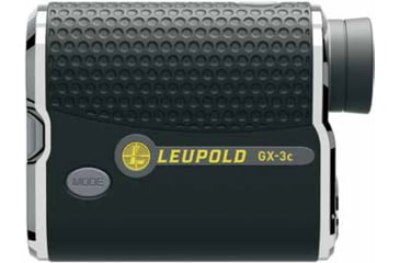 Image of Leupold GX-3c 6x22mm Digital Laser Golf Rangefinder, Black/Chrome, 181269