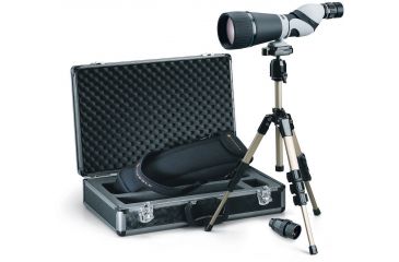 Image of Leupold Kenai HD Straight Spotting Scope  Kit with Case and Tripod