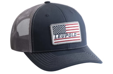 Image of Leupold Flag Trucker, Navy/Grey, One Size, 179858