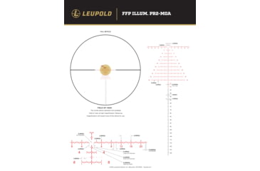 Image of Leupold Mark 4HD M1C3 6-24x52mm 34mm Tube Rifle Scope, First Focal Plane, PR2-MOA Reticle, Black, 188483