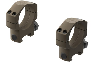 Image of Leupold Mark 4 35mm High Aluminum Scope Ring, FDE, Small, 185237