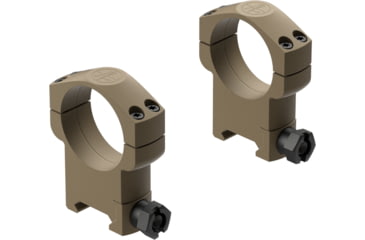 Image of Leupold Mark 4 35mm Super High Aluminum Scope Ring, FDE, Small, 185238