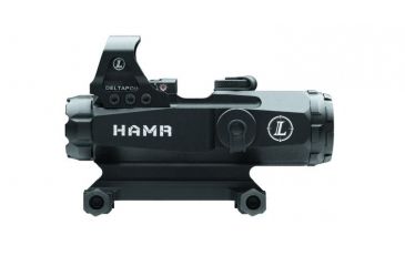 Image of Demo,Leupold Mark 4 HAMR 4x24 Rifle Scope, Matte Black, Illum CM-R2 Reticle w/ 3.5 MOA DeltaPoint Reflex Site 114488