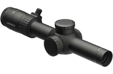 Image of Leupold Mark 4HD 1-4.5x24 Rifle Scope, 30mm Tube, Second Focal Plane, Illum. FireDot BDC, Black, Small, 183315