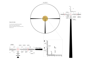 Image of Leupold Mark 5HD 5-25x56 Rifle Scope, 35mm Tube, First Focal Plane, Illum Gunwerks RH1 MOA, FDE, Small, 176616