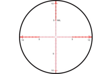 Image of Leupold Mark 5HD 5-25x56mm Rifle Scope, 35 mm Tube, First Focal Plane, Black, Matte, Red PR1-MIL Reticle, Mil Rad Adjustment, 180610