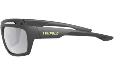Image of Leupold Packout Mens Sunglasses, Matte Black Frame, Square Shadow Gray Flash Lens, Polarized, Regular, 179096