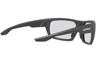 Image of Leupold Packout Mens Sunglasses, Matte Black Frame, Square Shadow Gray Flash Lens, Polarized, Regular, 179096