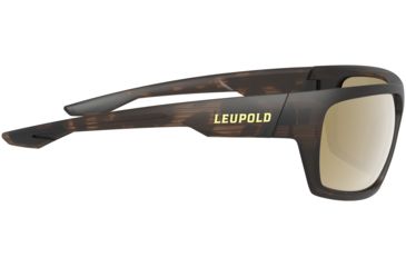 Image of Leupold Packout Mens Sunglasses, Matte Tortoise Frame, Square Bronze Mirror Lens, Polarized, Regular, 179094