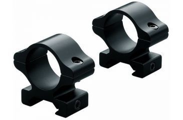 Image of Leupold Rifleman Rifle Scope Rings, Detachable, 1in, 1.147in Height, Matte Black, 55870