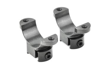 Image of Leupold RM Rimfire No Tap Rings, 3/8in, 0.87in Height, 1in Tube, Glossy Black, Medium, 54289, EDEMO2