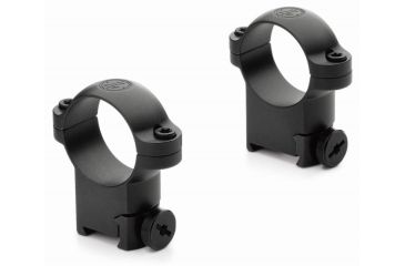 Image of Leupold Sako Ring Mounts, 1in, High, Matte Black - 54410